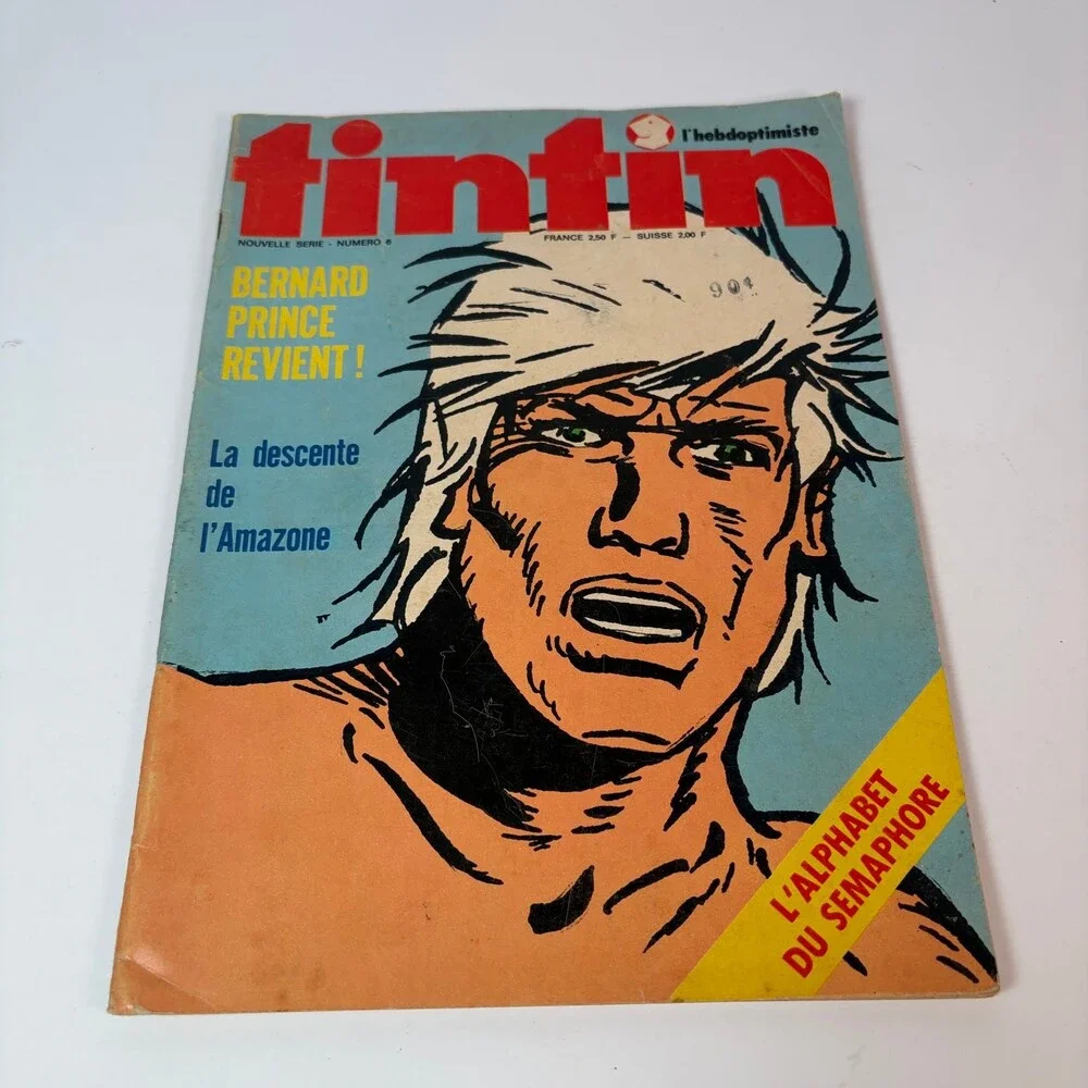 Tintin Magazine Issue 8 Bernard Prince La descente de l'Amazone French